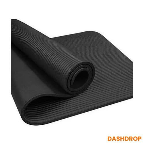 Colchonete Tapete Yoga Pilates Ginástica Grosso 8mm Premium – Preto