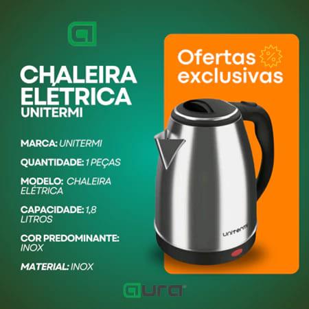 Chaleira Elétrica Térmica Unitermi Atacama 1.8 L