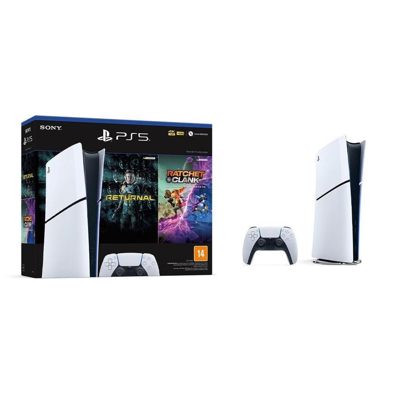 PlayStation 5 Slim 1TB Digital | GANHE 2 Jogos Digitais