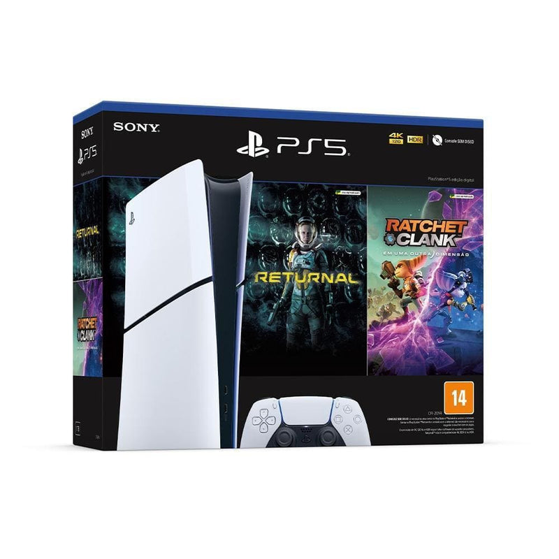 PlayStation 5 Slim 1TB Digital | GANHE 2 Jogos Digitais